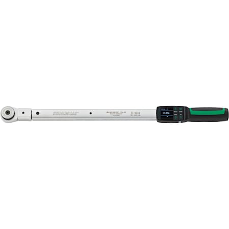 Stahlwille Tools MANOSKOP tightening angle torque wrench w.reversible ratchet insert tool 20-200 Nm sq drive 1/2 96501020